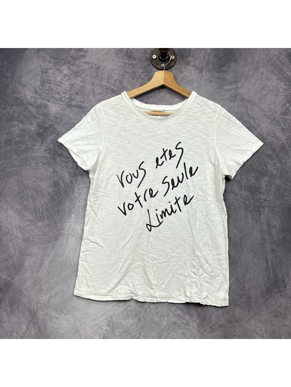 Cinq A Sept T Shirt Graphic Tee from France size S